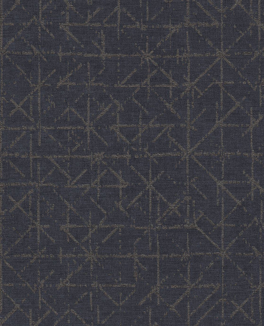 EIJFFINGER Topaz 394534 - Afbeelding 1 - Blauw, Stoer, Industrieel, Chic, Glamour, Ruiten, Grafisch, Geometrisch