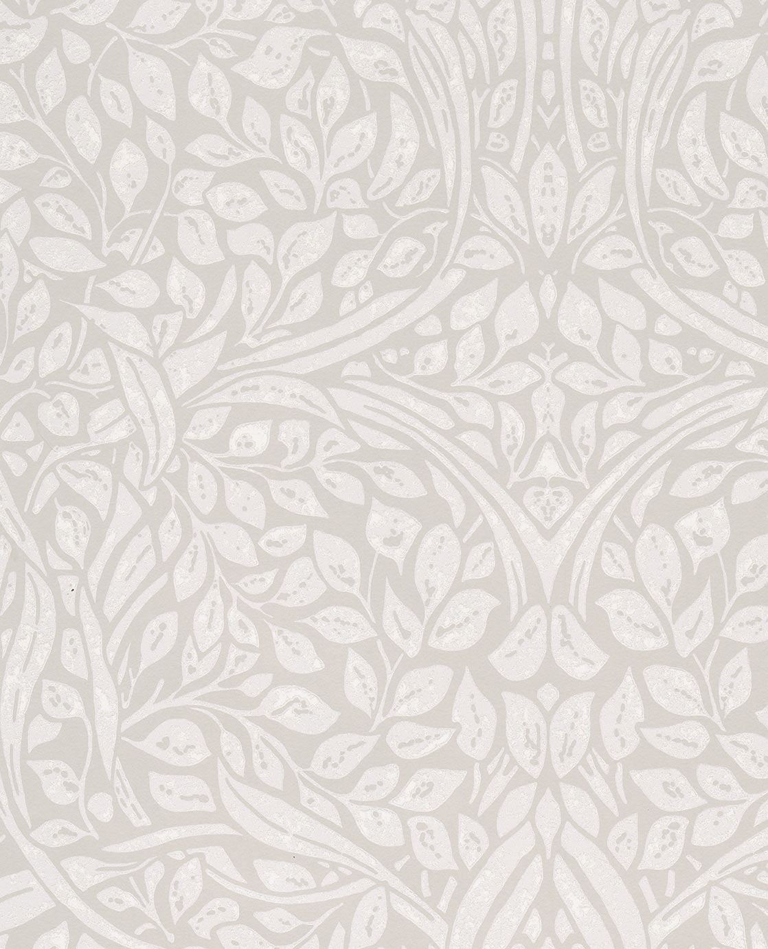 EIJFFINGER Carmen 392510 - Afbeelding 1 - Naturel, Wit, Naturel, Scandinavisch, Romantisch, Klassiek, Structuren, Bladeren