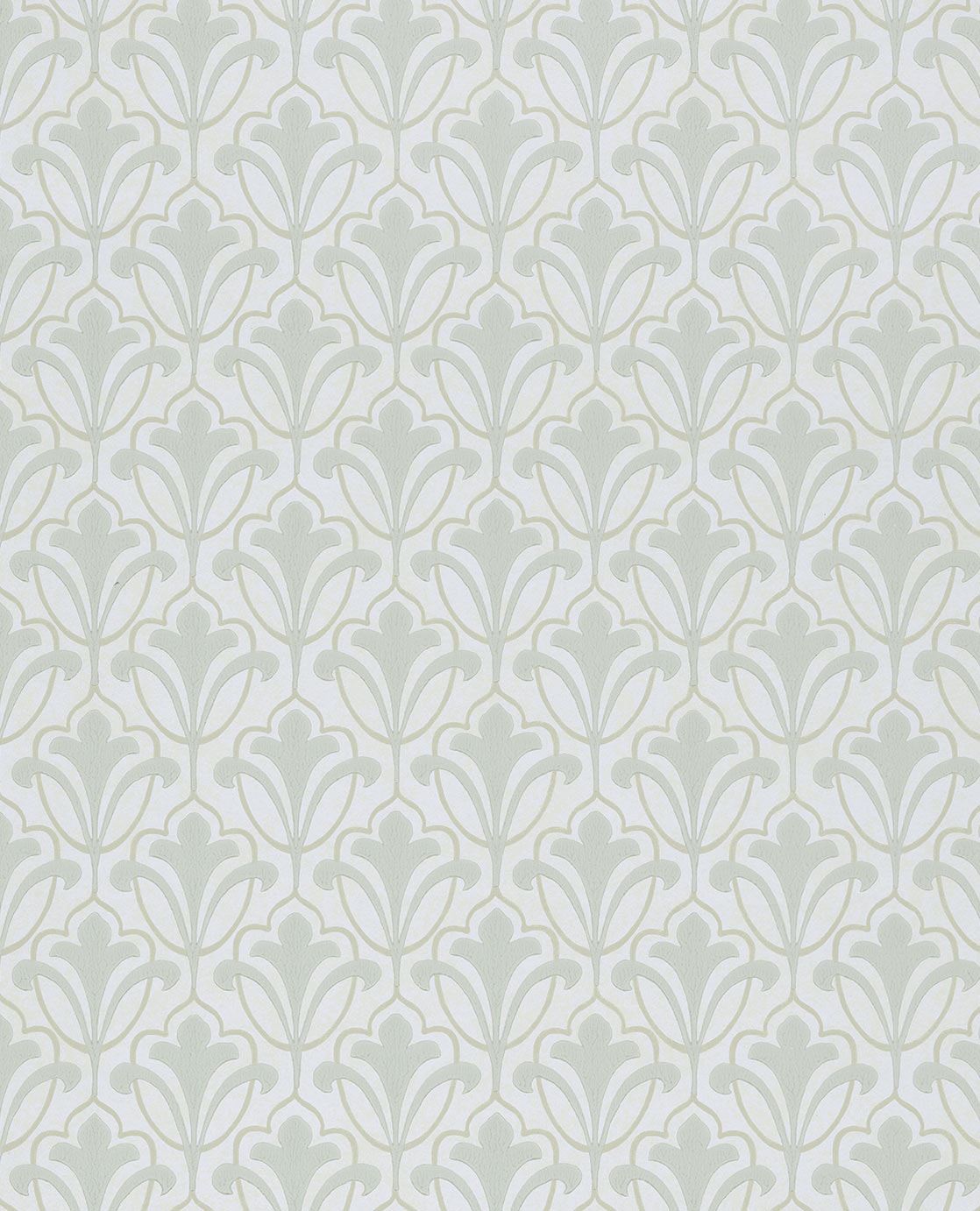 EIJFFINGER Carmen 392522 - Afbeelding 1 - Naturel, Blauw, Zwart / Grijs, Scandinavisch, Romantisch, Klassiek, Ornamenten, Fantasie