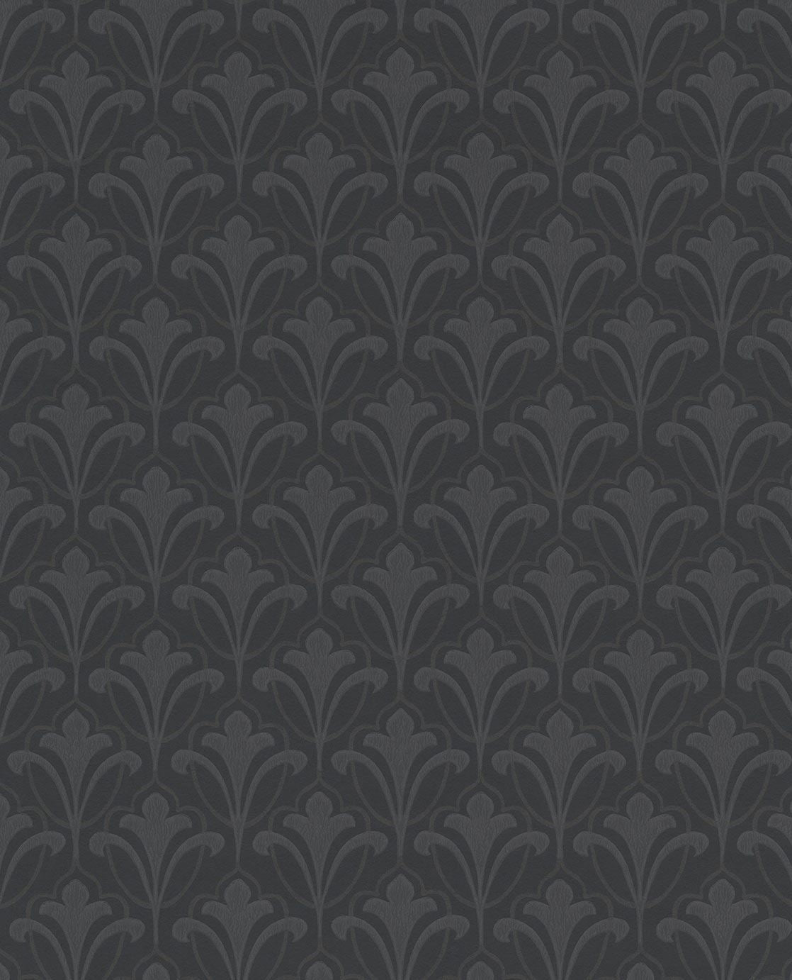 EIJFFINGER Carmen 392524 - Afbeelding 1 - Naturel, Zwart / Grijs, Scandinavisch, Romantisch, Klassiek, Ornamenten, Fantasie