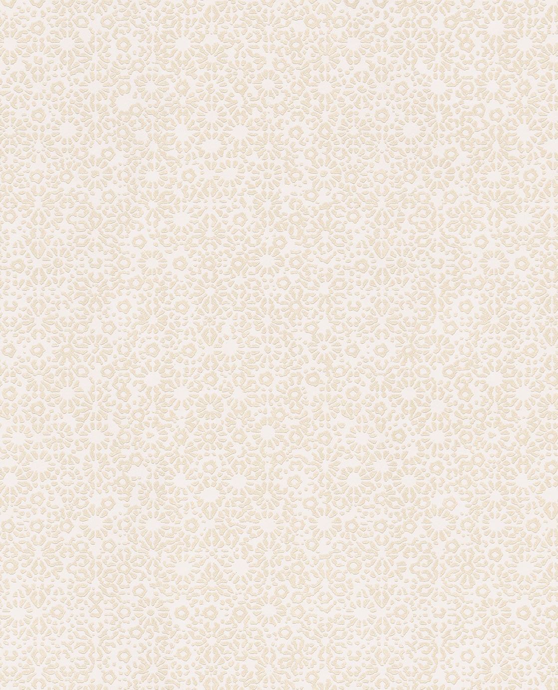 EIJFFINGER Carmen 392530 - Afbeelding 1 - Naturel, Wit, Goud, Scandinavisch, Romantisch, Etnisch, Structuren, Geometrisch Bloemen