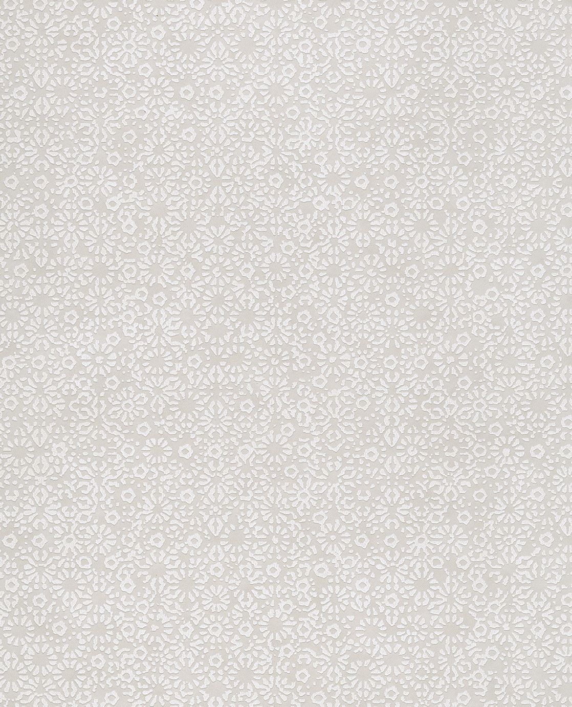 EIJFFINGER Carmen 392536 - Afbeelding 1 - Naturel, Wit, Zwart / Grijs, Scandinavisch, Romantisch, Etnisch, Structuren, Geometrisch Bloemen