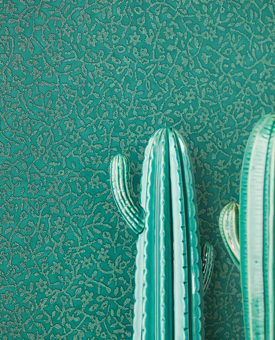 EIJFFINGER Carmen 392542 - Afbeelding 2 - Groen, Romantisch, Etnisch, Klassiek, Bloemen, Bladeren