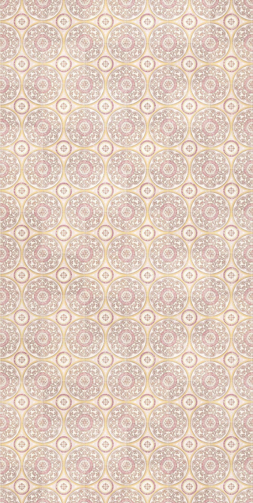 EIJFFINGER Carmen 392575 - Afbeelding 1 - Naturel, Naturel, Rood, Romantisch, Etnisch, Klassiek, Geometrisch 