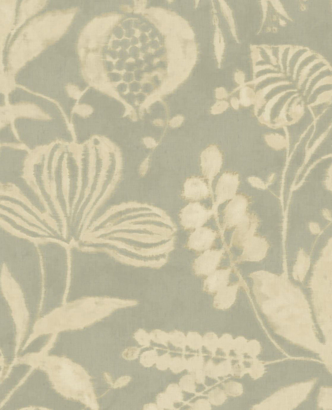 EIJFFINGER Terra 391501 - Afbeelding 1 - Naturel, Groen, Romantisch, Etnisch, Klassiek, Bloemen, Bladeren