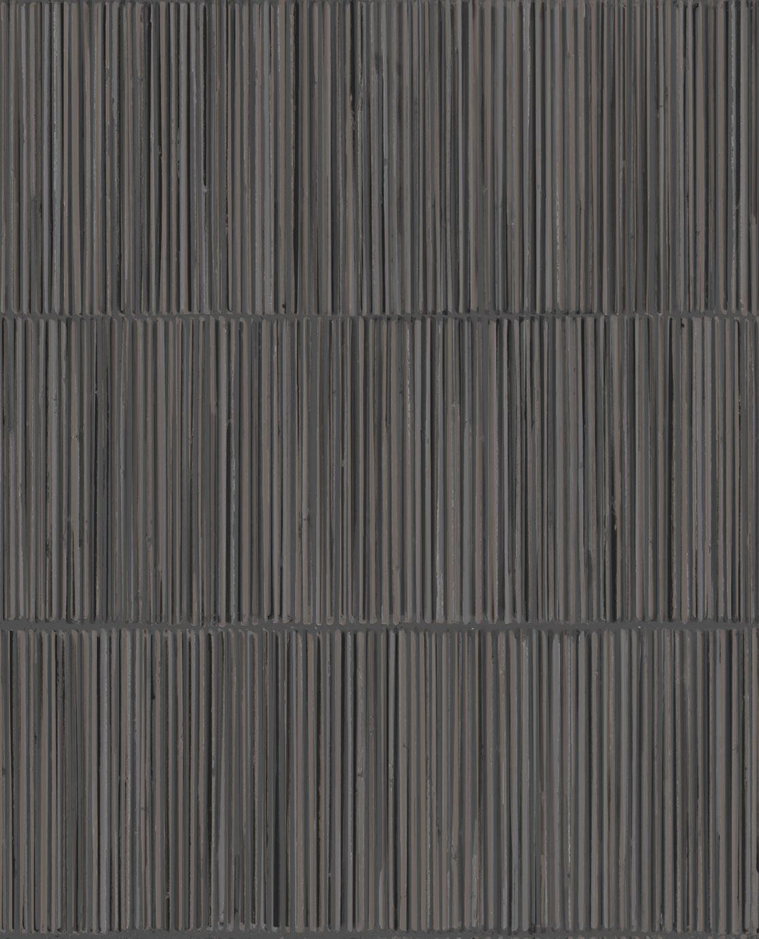 EIJFFINGER Terra 391510 - Afbeelding 1 - Naturel, Zwart / Grijs, Etnisch, Basic, Stoer, Industrieel, Strepen, Natuurlijk, Structuren