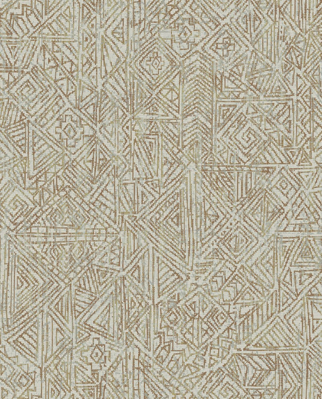EIJFFINGER Terra 391521 - Afbeelding 1 - Groen, Etnisch, Chic, Glamour, Fantasie