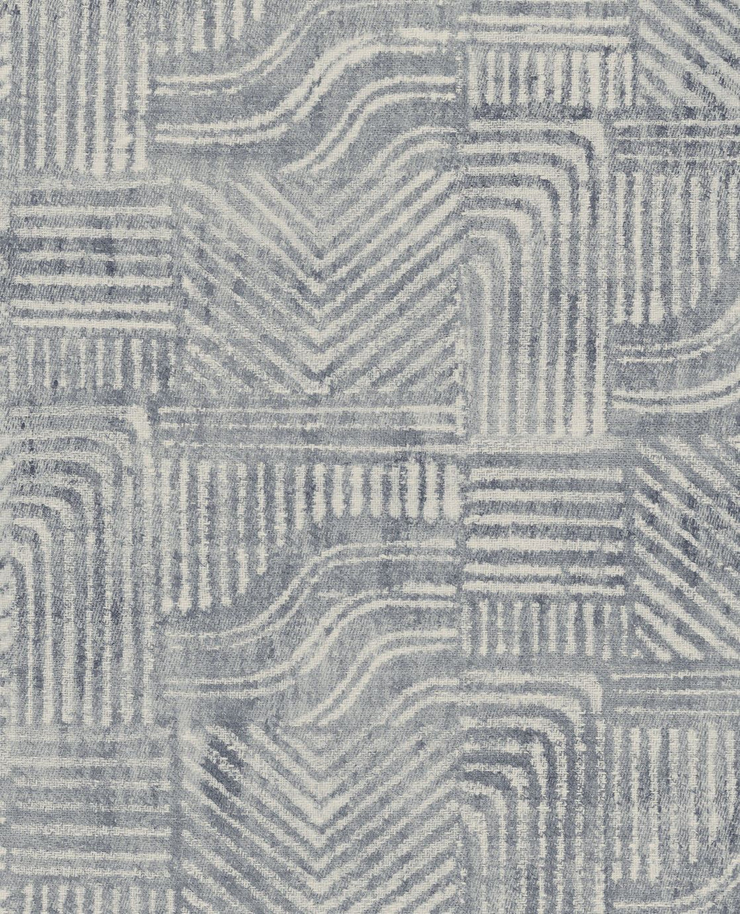 EIJFFINGER Terra 391530 - Afbeelding 1 - Blauw, Etnisch, Basic, Stoer, Industrieel, Fantasie