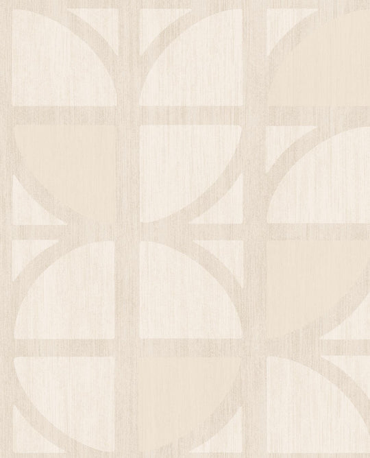 EIJFFINGER Bold 395810 - Afbeelding 1 - Naturel, Wit, Retro, Vintage, Stoer, Industrieel, Chic, Glamour, Geometrisch