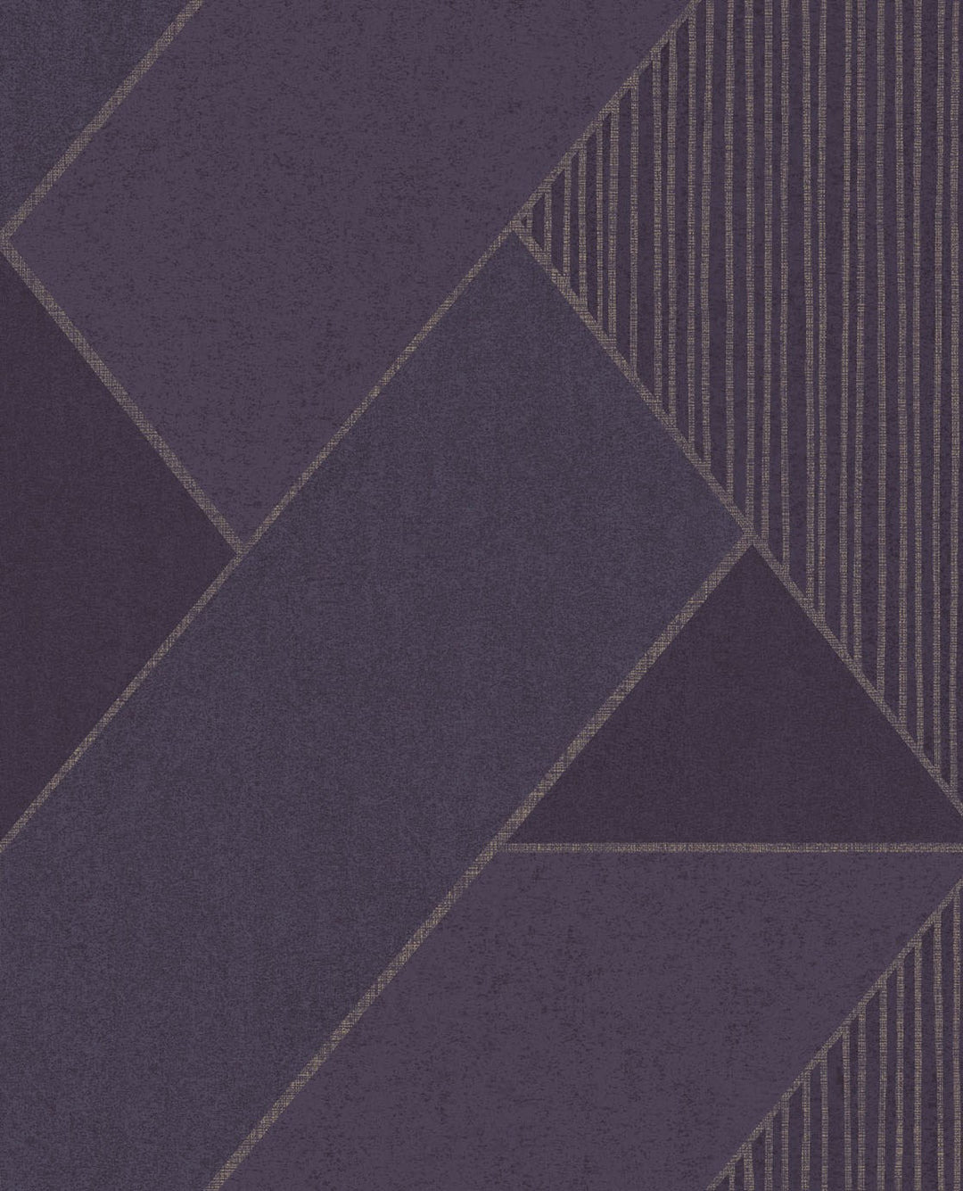 EIJFFINGER Bold 395834 - Afbeelding 1 - Blauw, Paars, Goud, Retro, Vintage, Chic, Glamour, Ruiten