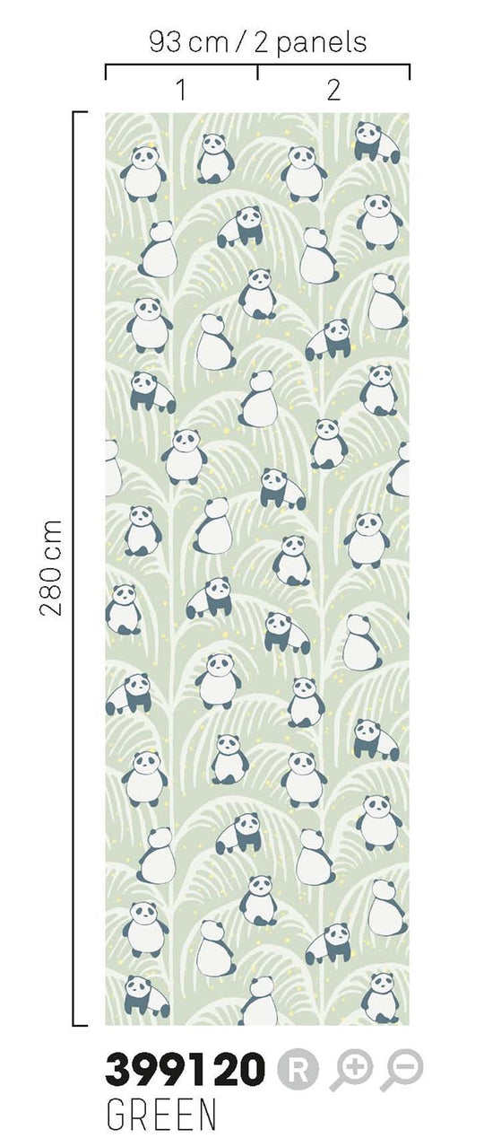 EIJFFINGER Mini Me 399120 - Afbeelding 3 - Naturel, Groen, Kinderkamer