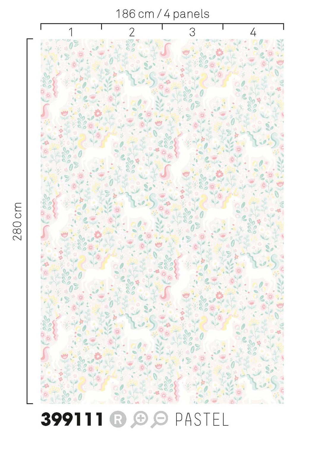 EIJFFINGER Mini Me 399111 - Afbeelding 3 - Naturel, Naturel, Romantisch, Kinderkamer