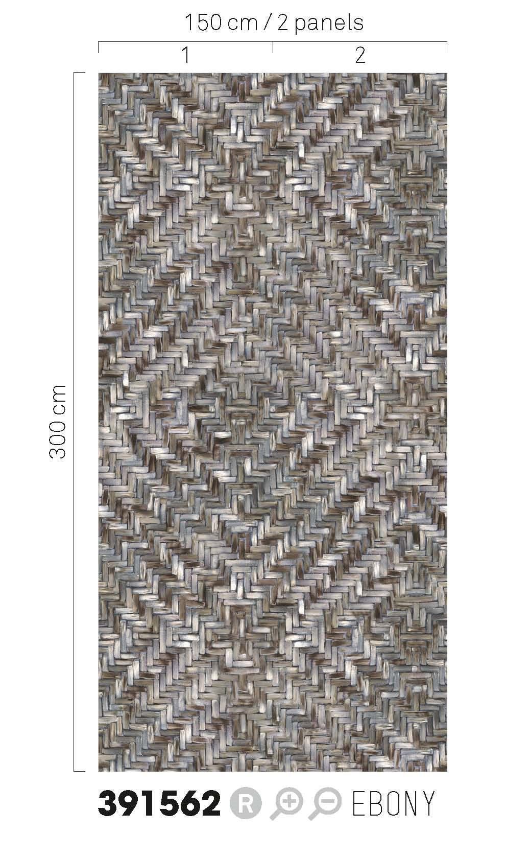 EIJFFINGER Terra 391562 - Afbeelding 3 - Naturel, Etnisch, Basic, Natuurlijk, Structuren