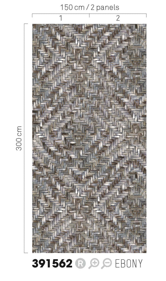 EIJFFINGER Terra 391562 - Afbeelding 3 - Naturel, Etnisch, Basic, Natuurlijk, Structuren