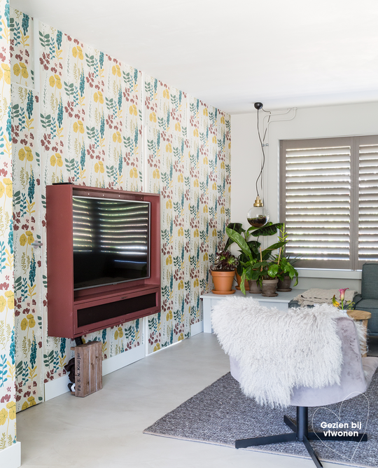 EIJFFINGER Vivid 384533 - Afbeelding 4 - Naturel, Multi, Scandinavisch, Retro, Vintage, Natuurlijk, Bloemen