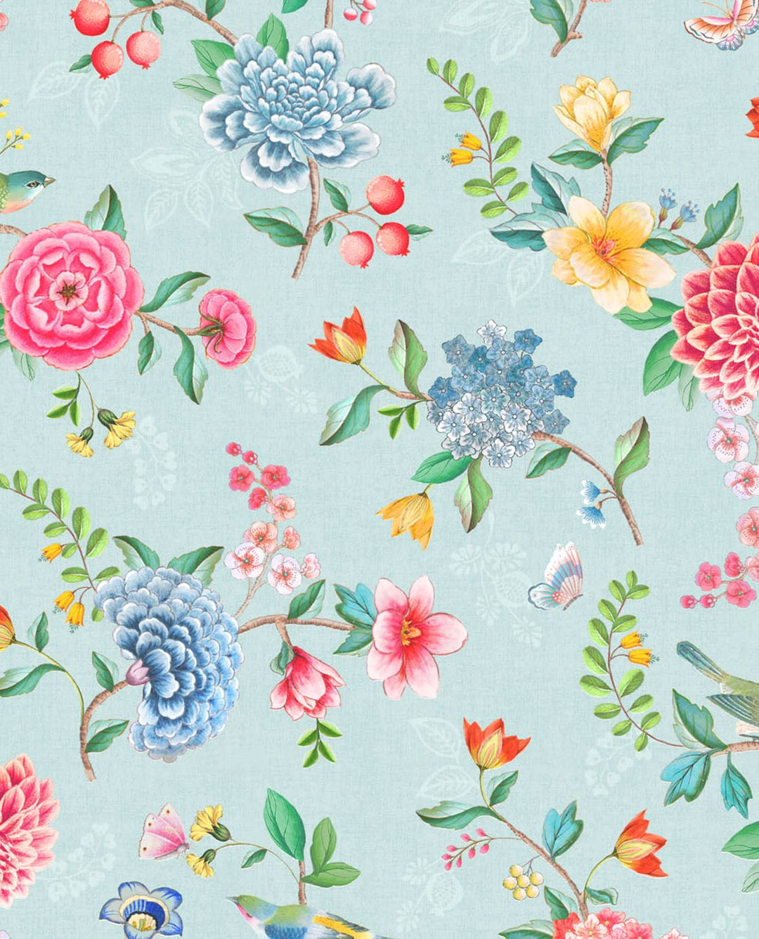 EIJFFINGER Pip Studio V 300101 - Afbeelding 1 - Multi, Blauw, Romantisch, Pip Studio
