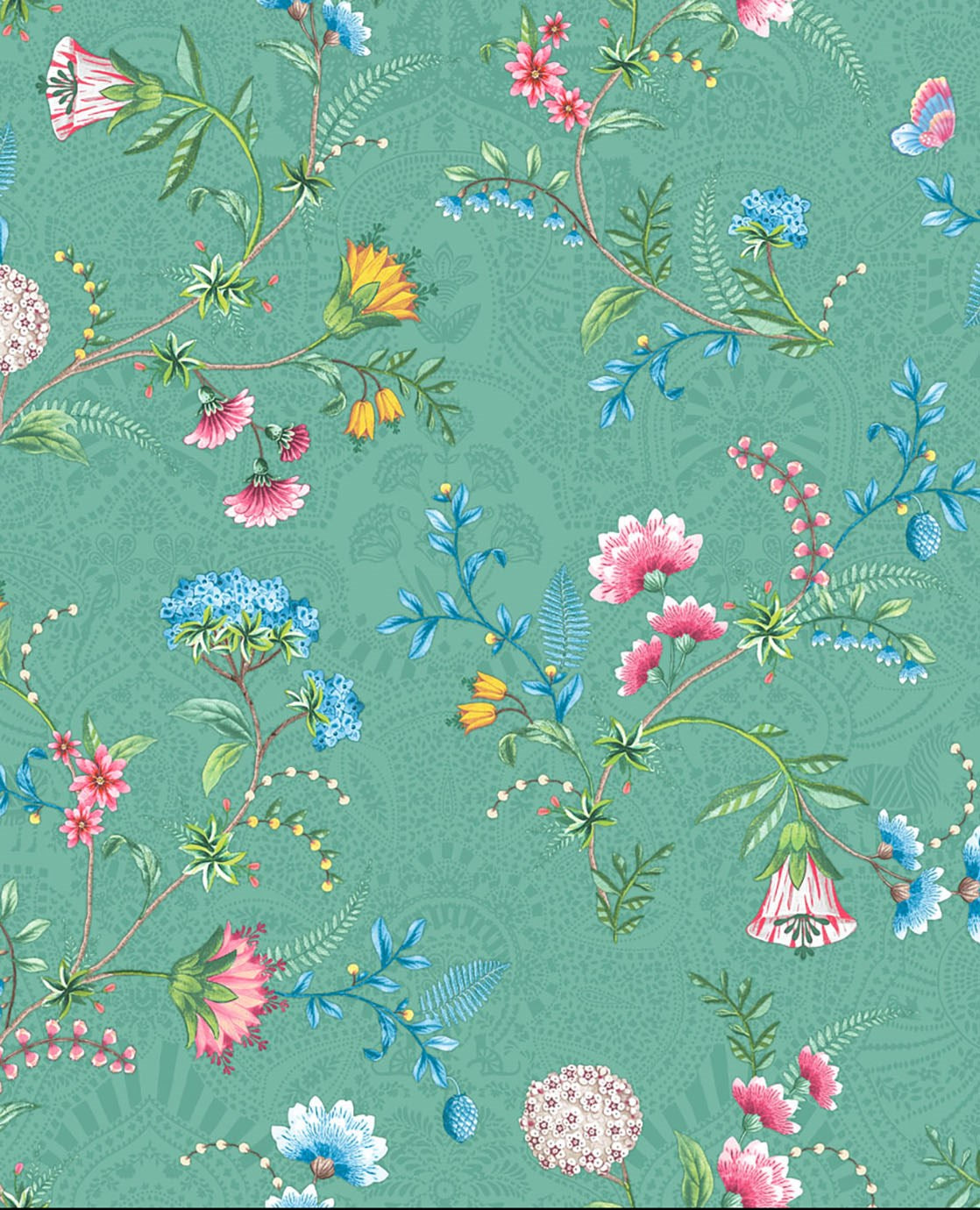 EIJFFINGER Pip Studio V 300124 - Afbeelding 1 - Multi, Groen, Romantisch, Pip Studio