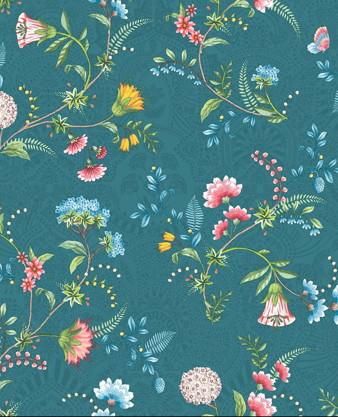 EIJFFINGER Pip Studio V 300125 - Afbeelding 1 - Multi, Blauw, Groen, Romantisch, Pip Studio