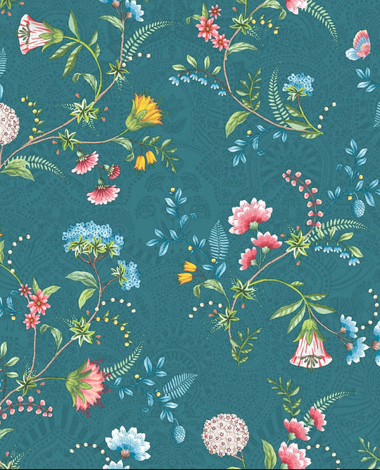 EIJFFINGER Pip Studio V 300125 - Afbeelding 1 - Multi, Blauw, Groen, Romantisch, Pip Studio
