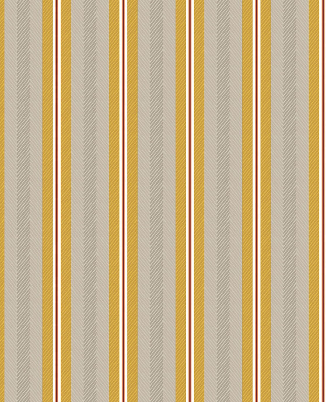 EIJFFINGER Pip Studio V 300133 - Afbeelding 1 - Naturel, Geel, Romantisch, Klassiek, Pip Studio, Strepen, Kinderkamer