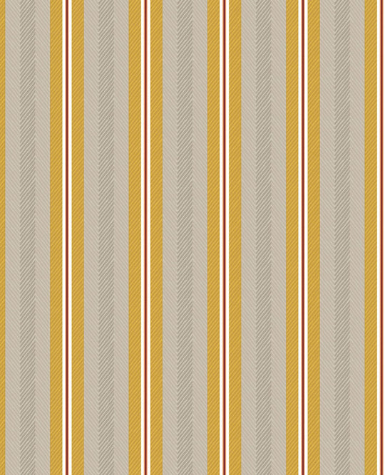 EIJFFINGER Pip Studio V 300133 - Afbeelding 1 - Naturel, Geel, Romantisch, Klassiek, Pip Studio, Strepen, Kinderkamer