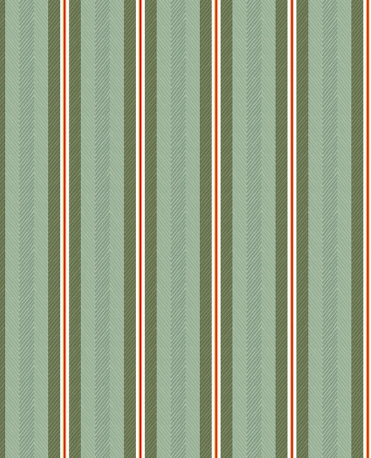 EIJFFINGER Pip Studio V 300134 - Afbeelding 1 - Groen, Romantisch, Klassiek, Pip Studio, Strepen, Kinderkamer