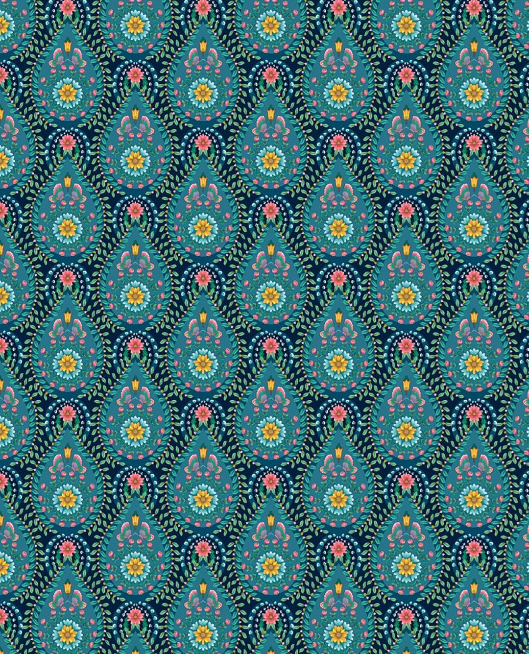 EIJFFINGER Pip Studio V 300153 - Afbeelding 1 - Multi, Blauw, Romantisch, Pip Studio
