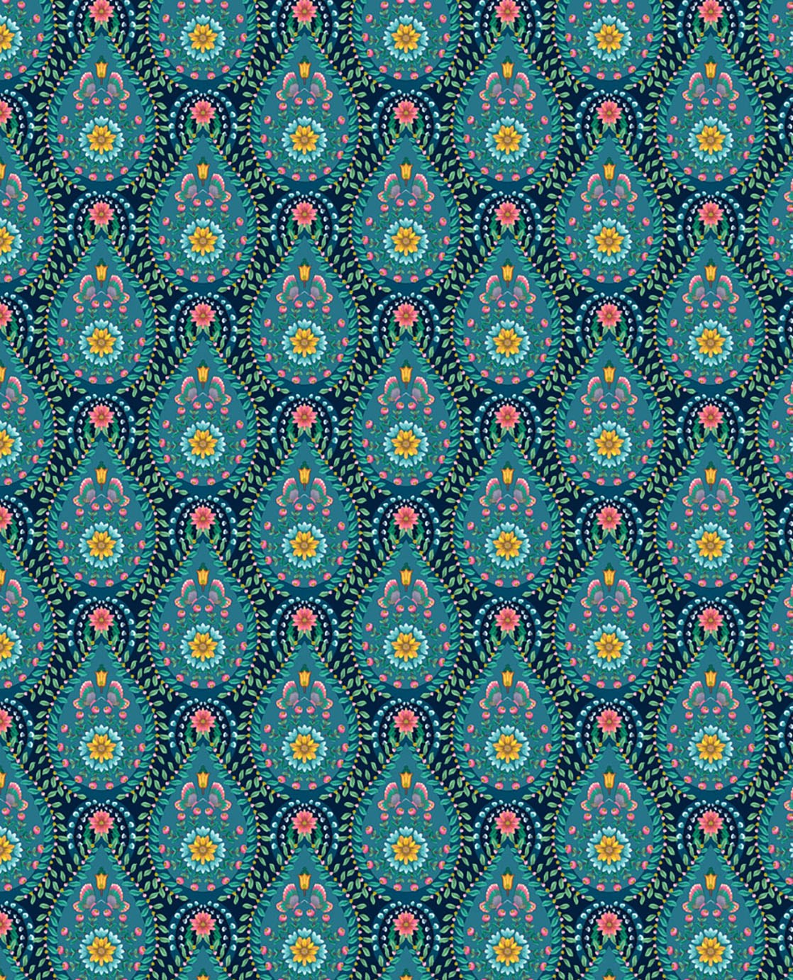 EIJFFINGER Pip Studio V 300153 - Afbeelding 1 - Multi, Blauw, Romantisch, Pip Studio