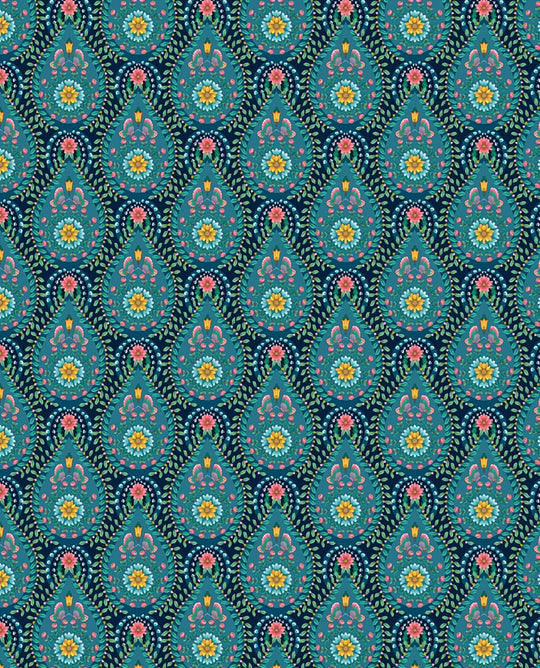 EIJFFINGER Pip Studio V 300153 - Afbeelding 1 - Multi, Blauw, Romantisch, Pip Studio