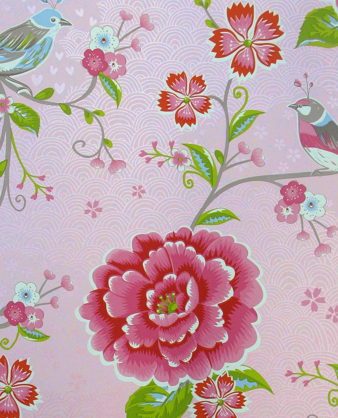 EIJFFINGER Pip Studio V 300160 - Afbeelding 1 - Multi, Rood, Romantisch, Pip Studio