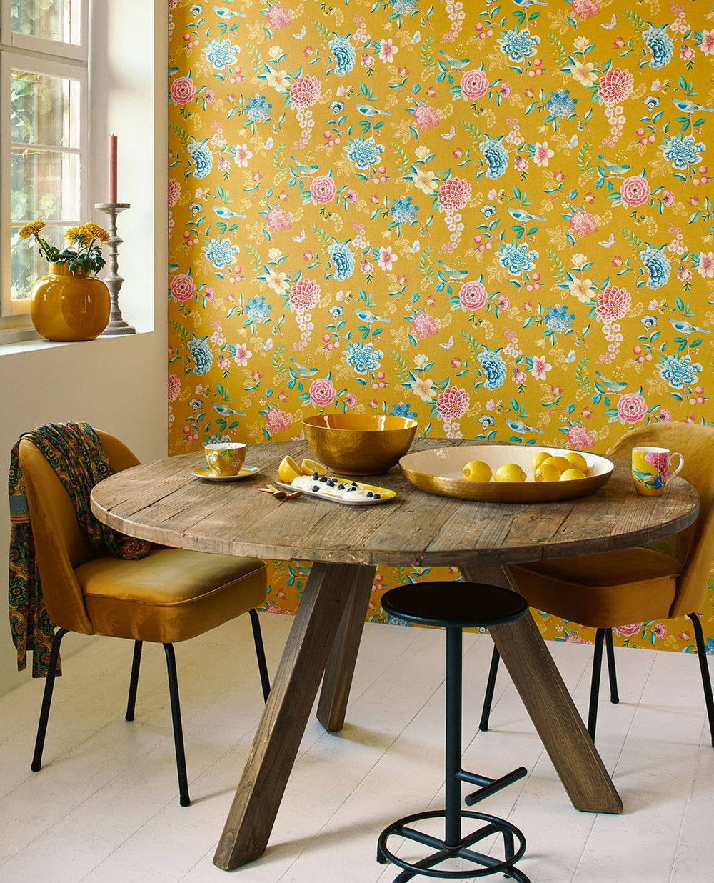 EIJFFINGER Pip Studio V 300104 - Afbeelding 2 - Multi, Geel, Romantisch, Pip Studio