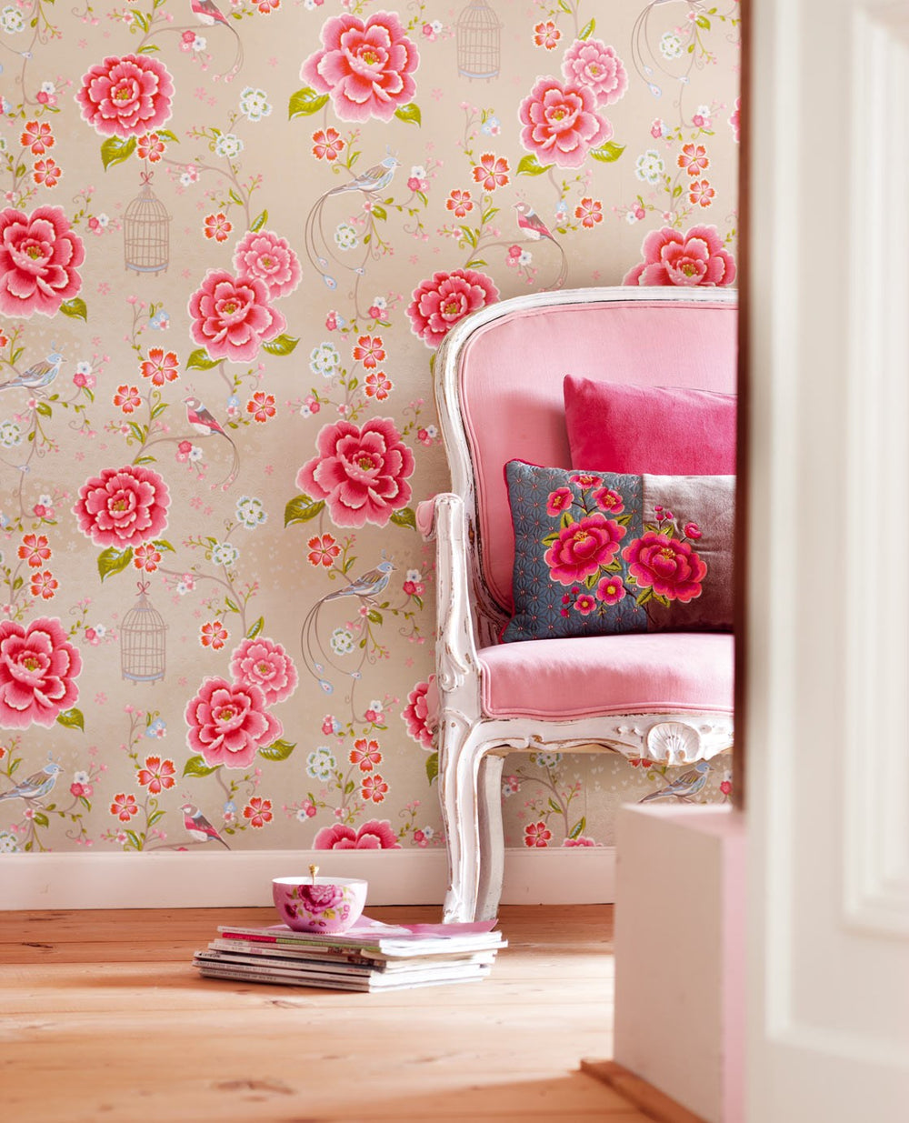 EIJFFINGER Pip Studio V 300163 - Afbeelding 2 - Naturel, Multi, Romantisch, Pip Studio