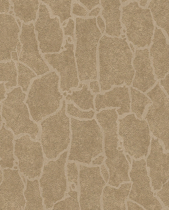 EIJFFINGER Skin 300533 - Afbeelding 1 - Geel, Oranje, Goud, Etnisch, Basic, Stoer, Industrieel, Dieren, Effen, Uni, Structuren