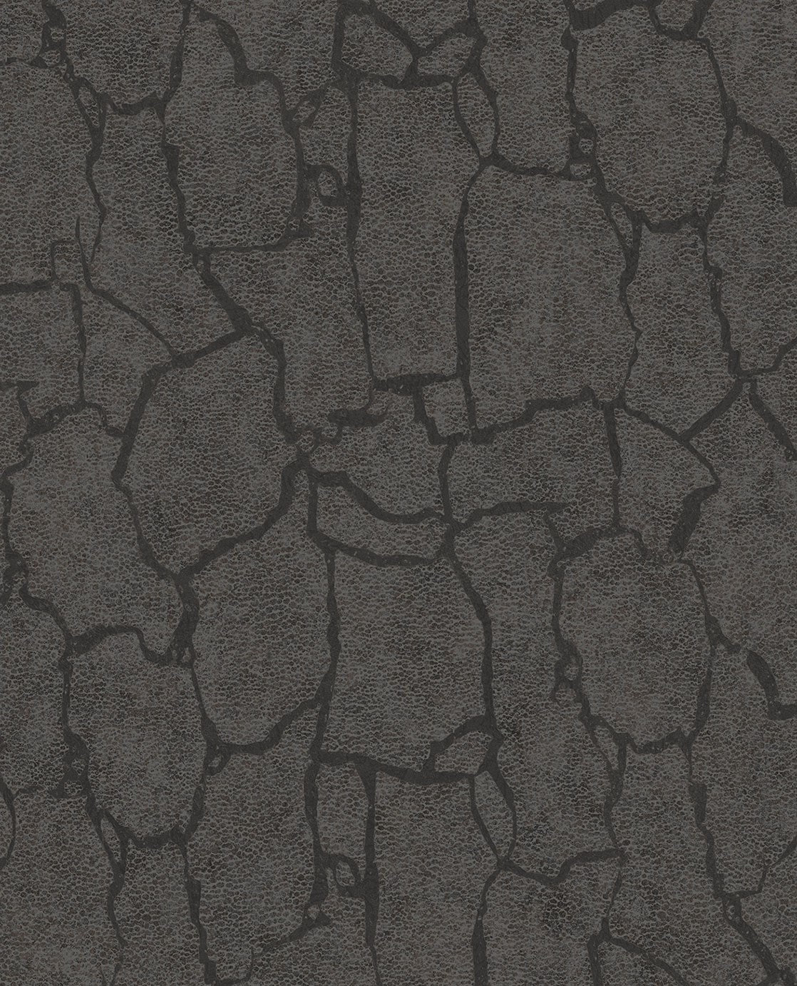 EIJFFINGER Skin 300534 - Afbeelding 1 - Zwart / Grijs, Etnisch, Basic, Stoer, Industrieel, Dieren, Effen, Uni, Structuren