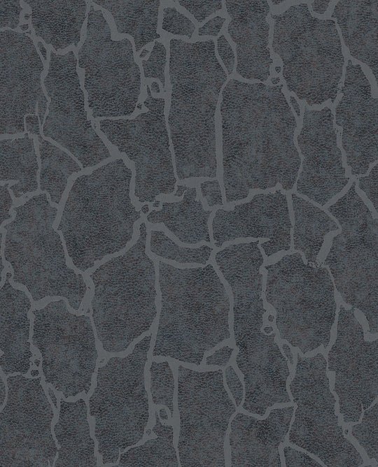 EIJFFINGER Skin 300535 - Afbeelding 1 - Blauw, Etnisch, Basic, Stoer, Industrieel, Dieren, Effen, Uni, Structuren