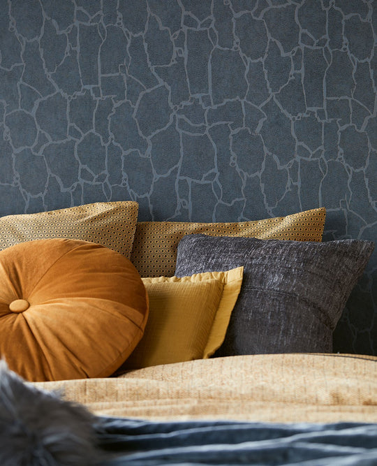 EIJFFINGER Skin 300535 - Afbeelding 3 - Blauw, Etnisch, Basic, Stoer, Industrieel, Dieren, Effen, Uni, Structuren