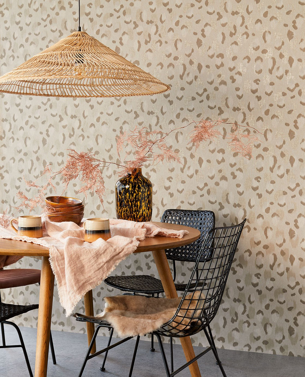 EIJFFINGER Skin 300541 - Afbeelding 2 - Naturel, Etnisch, Basic, Stoer, Industrieel, Dieren, Effen, Uni, Structuren