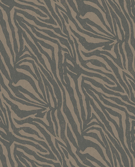 EIJFFINGER Skin 300603 - Afbeelding 1 - Naturel, Zwart / Grijs, Etnisch, Stoer, Industrieel, Chic, Glamour, Dieren
