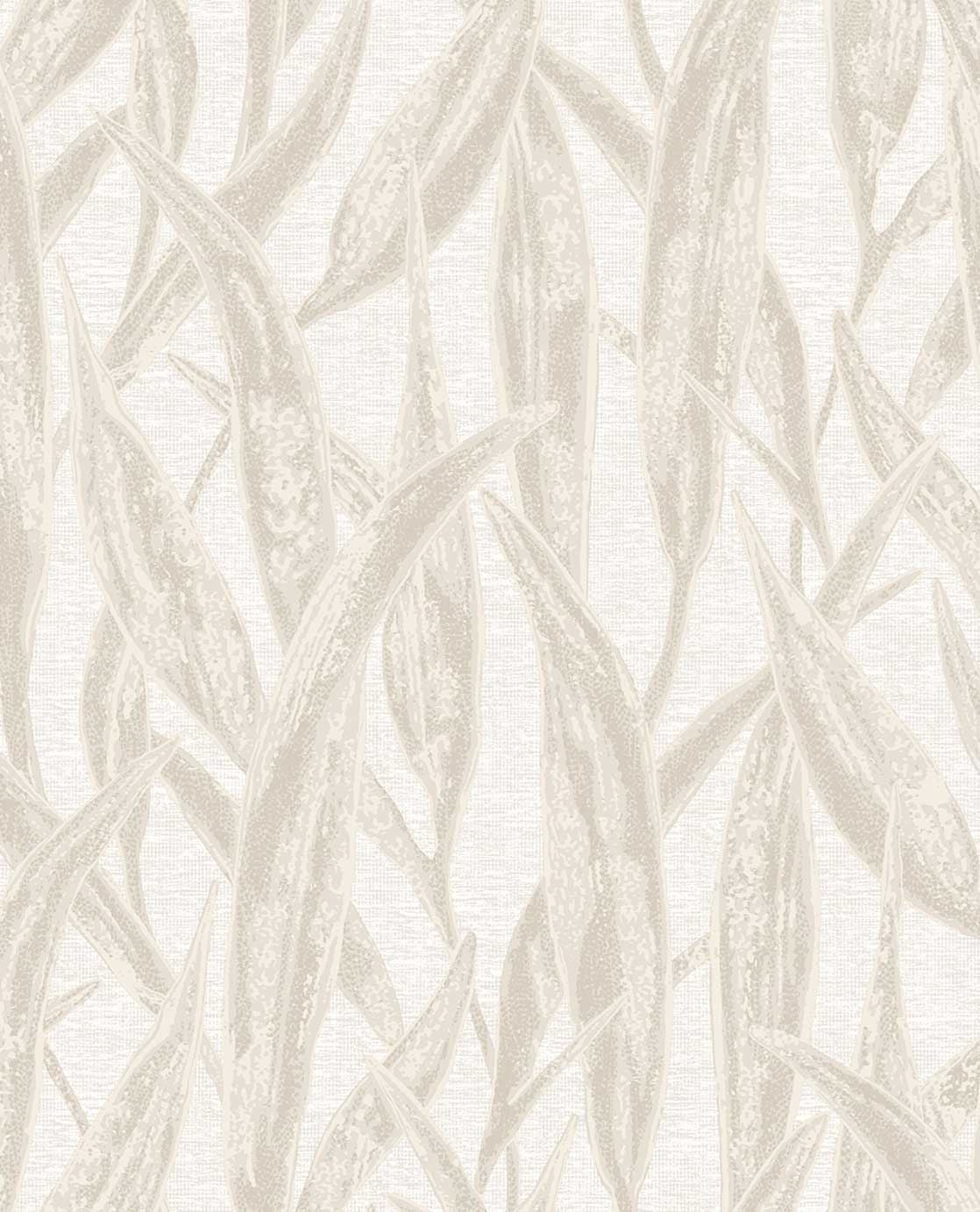EIJFFINGER Waterfront 300800 - Afbeelding 1 - Naturel, Wit, Scandinavisch, Landelijk, Etnisch, Natuurlijk, Bladeren