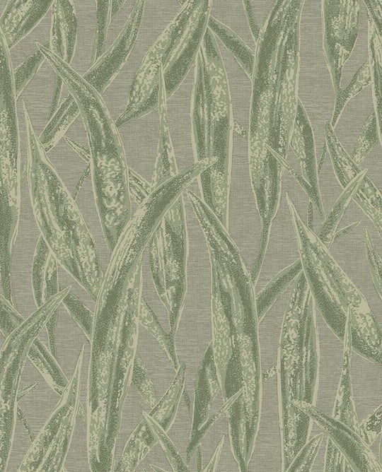 EIJFFINGER Waterfront 300803 - Afbeelding 1 - Groen, Scandinavisch, Landelijk, Etnisch, Natuurlijk, Bladeren