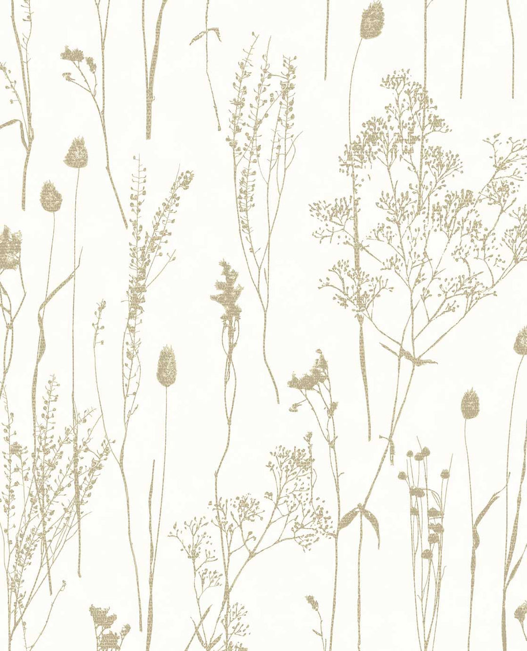 EIJFFINGER Waterfront 300810 - Afbeelding 1 - Wit, Scandinavisch, Landelijk, Romantisch, Natuurlijk, Bloemen, Bladeren