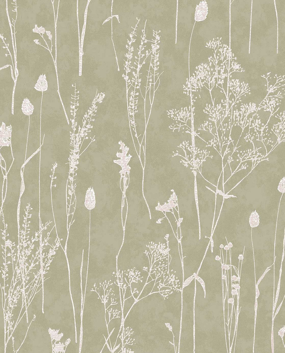 EIJFFINGER Waterfront 300811 - Afbeelding 1 - Groen, Scandinavisch, Landelijk, Romantisch, Natuurlijk, Bloemen, Bladeren