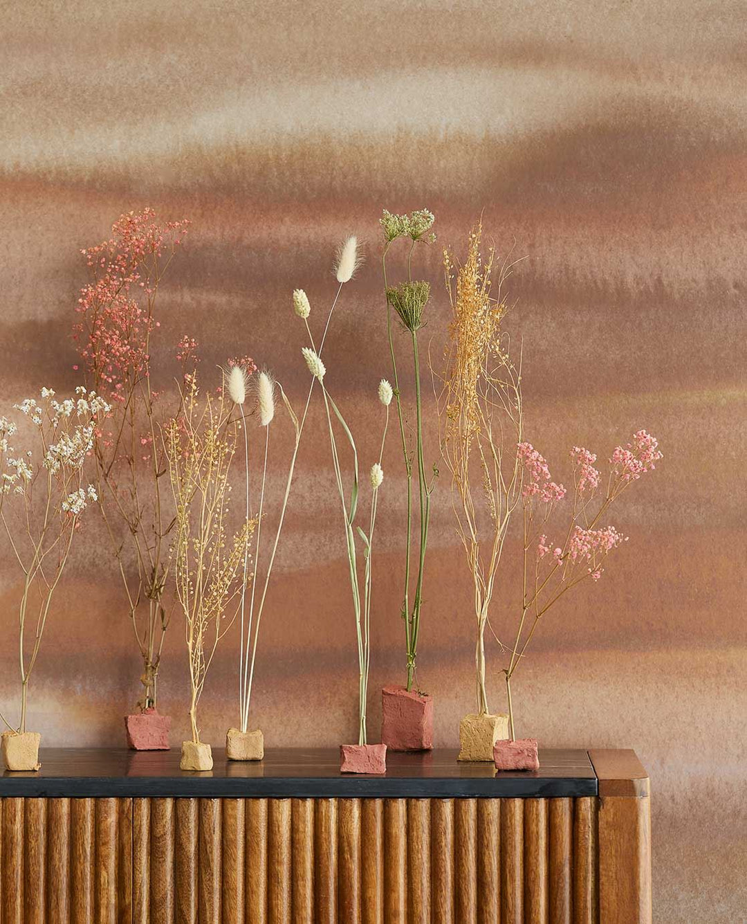 EIJFFINGER Waterfront 300908 - Afbeelding 2 - Naturel, Rood, Metallic, Scandinavisch, Landelijk, Basic