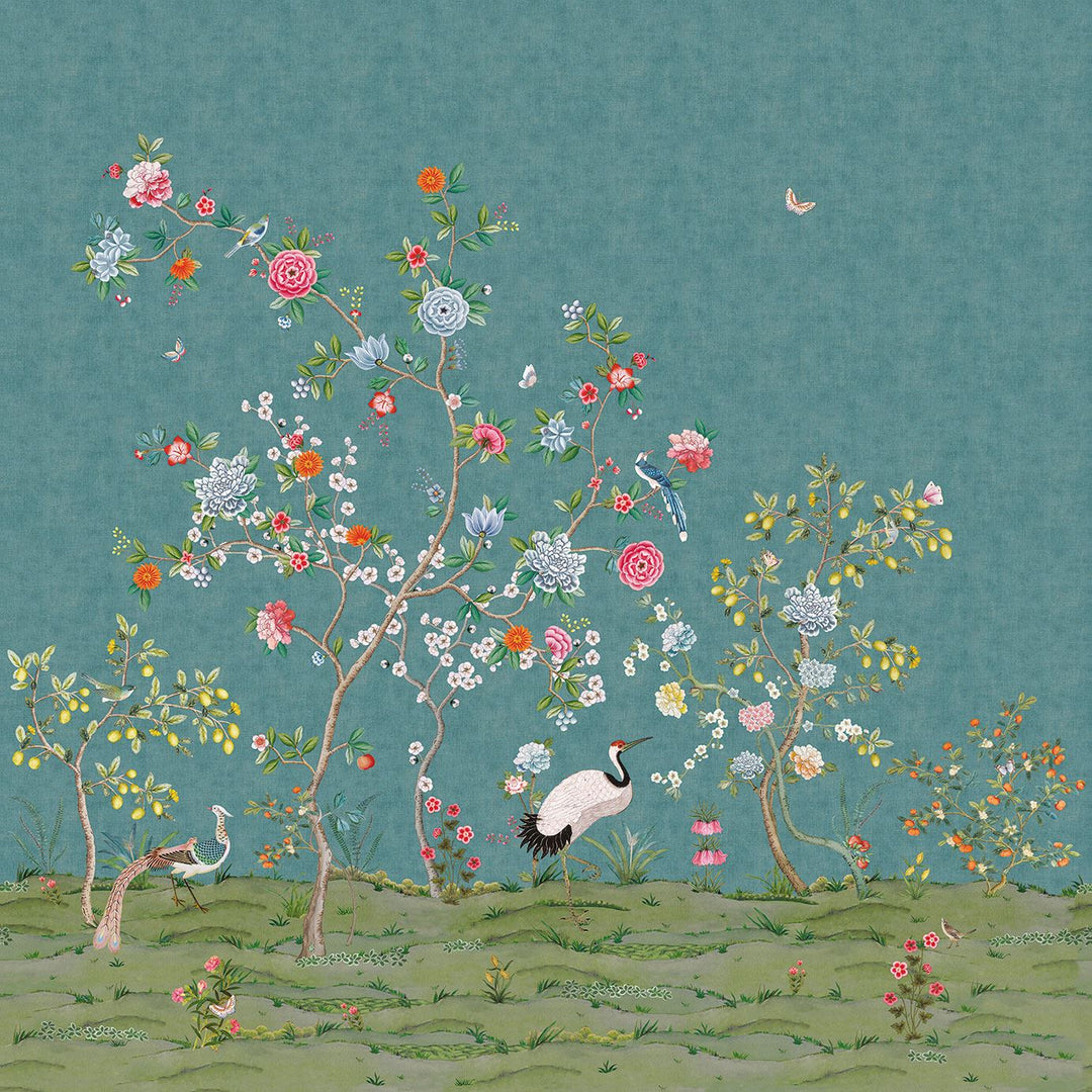EIJFFINGER Wallpower Favourites 309134 - Afbeelding 1 - Naturel, Groen, Romantisch, Kinderkamer, Pip Studio, Fantasie, Bladeren