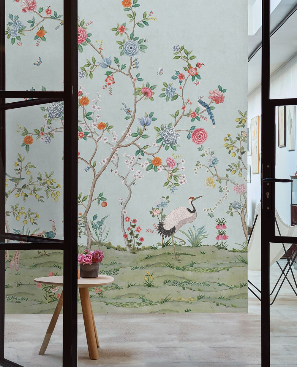 EIJFFINGER Wallpower Favourites 309133 - Afbeelding 2 - Blauw, Romantisch, Kinderkamer, Pip Studio, Vogels, Bloemen