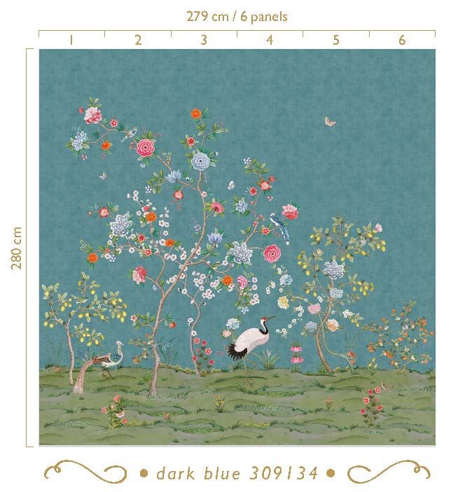 EIJFFINGER Wallpower Favourites 309134 - Afbeelding 3 - Naturel, Groen, Romantisch, Kinderkamer, Pip Studio, Fantasie, Bladeren