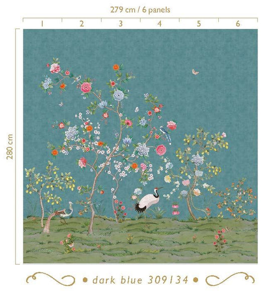 EIJFFINGER Wallpower Favourites 309134 - Afbeelding 3 - Naturel, Groen, Romantisch, Kinderkamer, Pip Studio, Fantasie, Bladeren