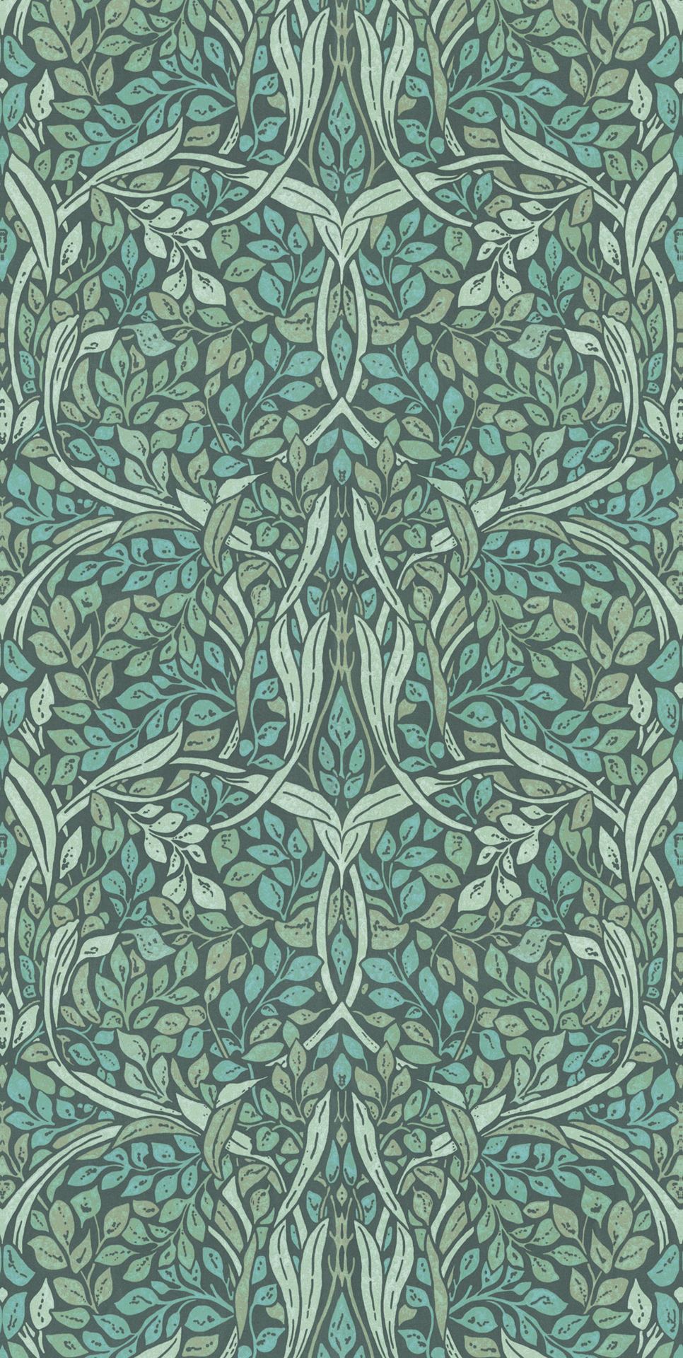 EIJFFINGER Wallpower Favourites 309009 - Afbeelding 1 - Groen, Scandinavisch, Retro, Vintage, Romantisch, Bladeren