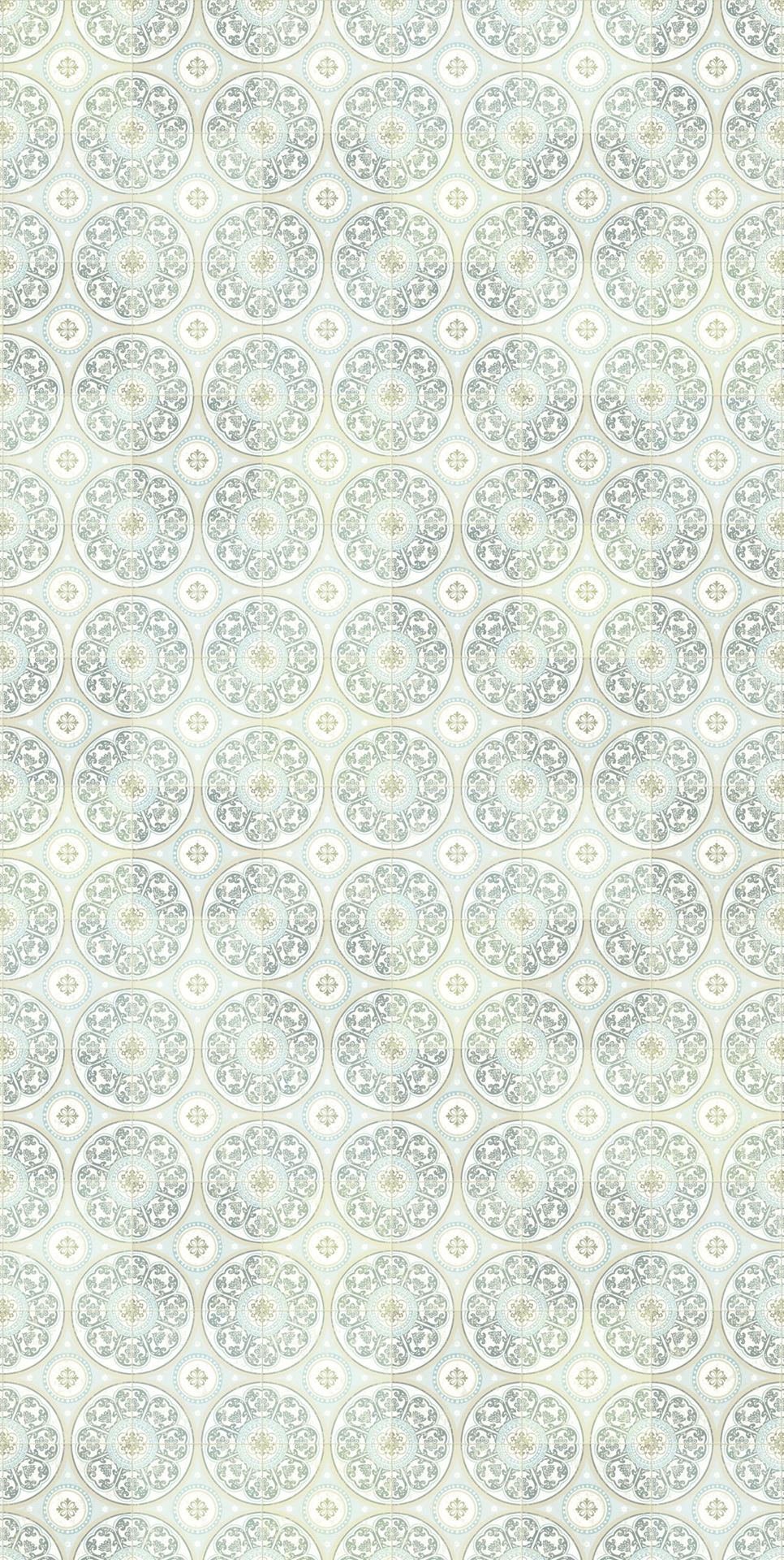 EIJFFINGER Wallpower Favourites 309013 - Afbeelding 1 - Naturel, Blauw, Zwart / Grijs, Romantisch, Etnisch, Klassiek, Geometrisch 