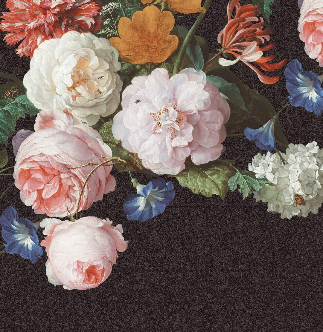 EIJFFINGER Wallpower Favourites 309030 - Afbeelding 1 - Multi, Zwart / Grijs, Klassiek, Bloemen